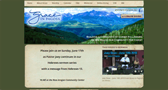 Desktop Screenshot of graceinpagosa.org